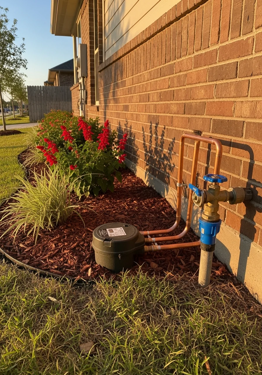 Detail of a La Porte home showing quality maintenance and local property standards.